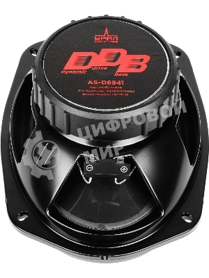 Колонки автомобильные Ural DDB AS-D6941 250Вт 15x23см (6x9дюйм) (ком.:2кол.) коаксиальные четырехполосные