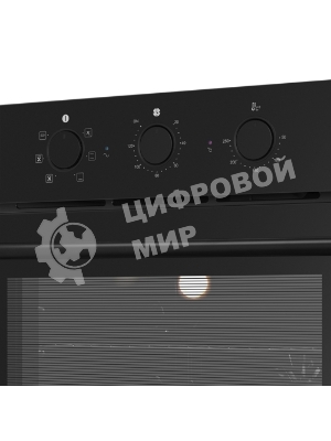 Духовой шкаф электрический HOMSair OEF606BK2 черный