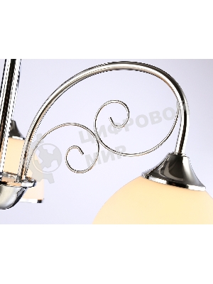 Светильник Ambrella light TR3181/3 CH/FR хром/белый матовый E27/3 max 40W D585*285