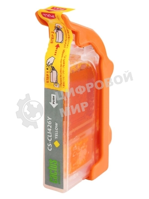 Картридж струйный Cactus CS-CLI426Y желтый (8,4 мл.) для Canon MG5140/5240/6140/8140/MX884