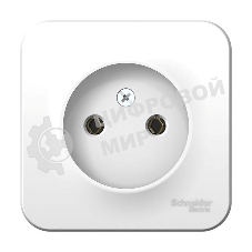Розетка ОП Blanca 16А 250В без шторок без заземл. изол. пласт. бел. SchE BLNRA000111