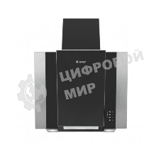 Вытяжка наклонная Gefest ВО 3603 Д3А черный/серебристый, 60 см, 550 куб. м/ч, 76 дБ