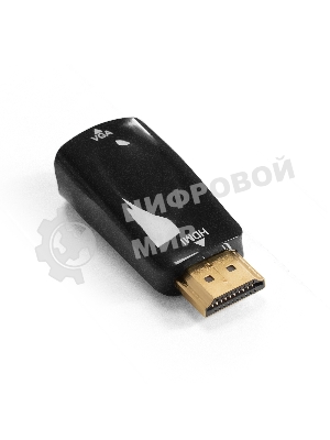 Переходник HDMI-VGA ExeGate EX-A-HDMI-VGA-001 (19M/15F)