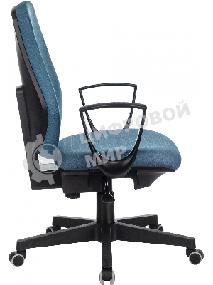 Кресло офисное Бюрократ CH-545 синий 38-415 крестовина пластик