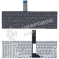 Клавиатура для ноутбука Asus X501A X501U X550 черная плоский Enter