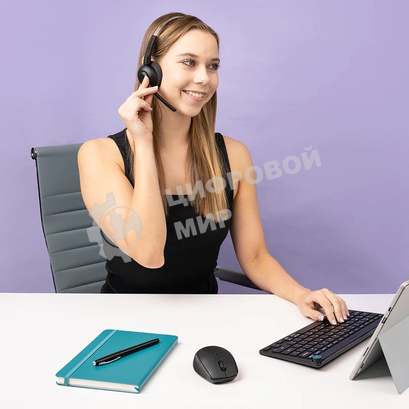 Гарнитура беспроводная GO Work Pop Wireless Headphones - черный