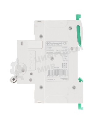 Автоматический выключатель Systeme Electric S9F22316 Systeme9 C 16A 3P 6kA 400В