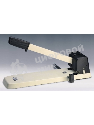 Дырокол Kw-Trio 933 макс.:190лист. металл/пластик с линейкой черный/белый