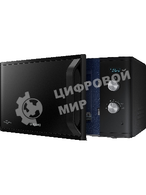 Микроволновая печь Samsung MS23K3614AK черный, 23 л, 800 Вт, переключатели - поворотный механизм