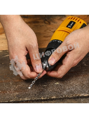 Дрель-шуруповерт Deko DKSD500W, 500 Вт, 28 Нм, щеточный