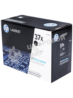Картридж лазерный HP 37X High Yield черный для HP LaserJet (CF237X) 25000 стр