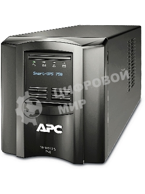 Источник бесперебойного питания APC Smart-UPS SMT750IC/750 ВА/500 Вт/6xIEC 320 C13 (компьютерный)