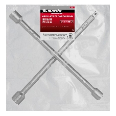 Ключ-крест баллонный Matrix, 17 х 19 х 21 мм, под квадрат 1/2