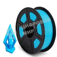 Филамент NVPrint PLA+ Cyan для 3D печати диаметр 1.75мм длина 330 метров масса 1 кг