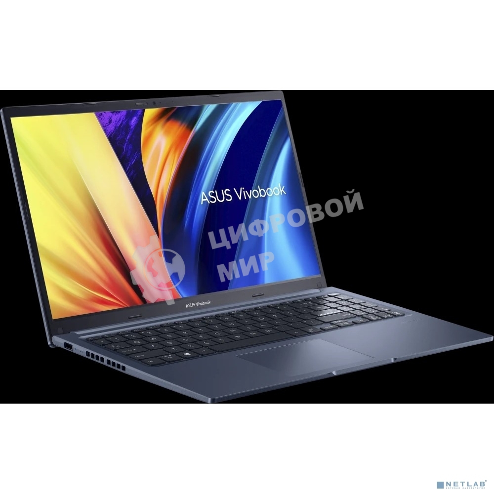 Ноутбук Asus Vivobook 15 X1502VA-BQ924 синий Core i7 13620H 16Gb SSD 512Gb Intel Iris Xe graphics 15.6