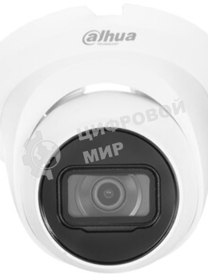 Уличная купольная IP-видеокамера Dahua 2Мп; 1/2.8” CMOS; объектив 2.8мм; механический ИК-фильтр; чувствительность 0.01лк@F2.0; сжатие: H.265+, H.265, H.264+, H.264, MJPEG; 2 потока до 2Мп@25к/с; ИК-по