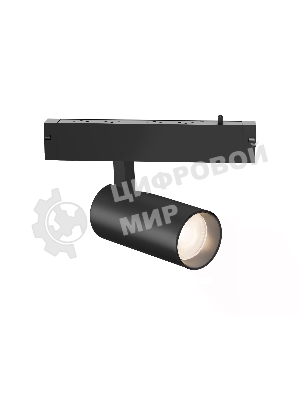 Трековый акцентный светильник Ambrella light GL8015 BK черный IP20 18W 3000-6000K 220V 24° D60*135