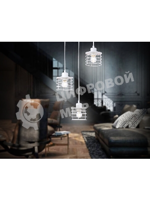 Светильник Ambrella light TR8078/3 WH белый E27*3 max 40W D372*1170