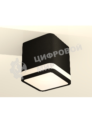 Светильник Ambrella Light XS7806030 SBK/FR черный песок/белый матовый MR16 GU5.3 (C7806, N7751)