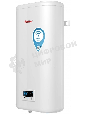 Водонагреватель электрический Thermex IF 50 V (pro) Wi-Fi белый, накопительный, 50 л, 2 кВт, настенный, вертикальный, плоский, с управлением по Wi-Fi