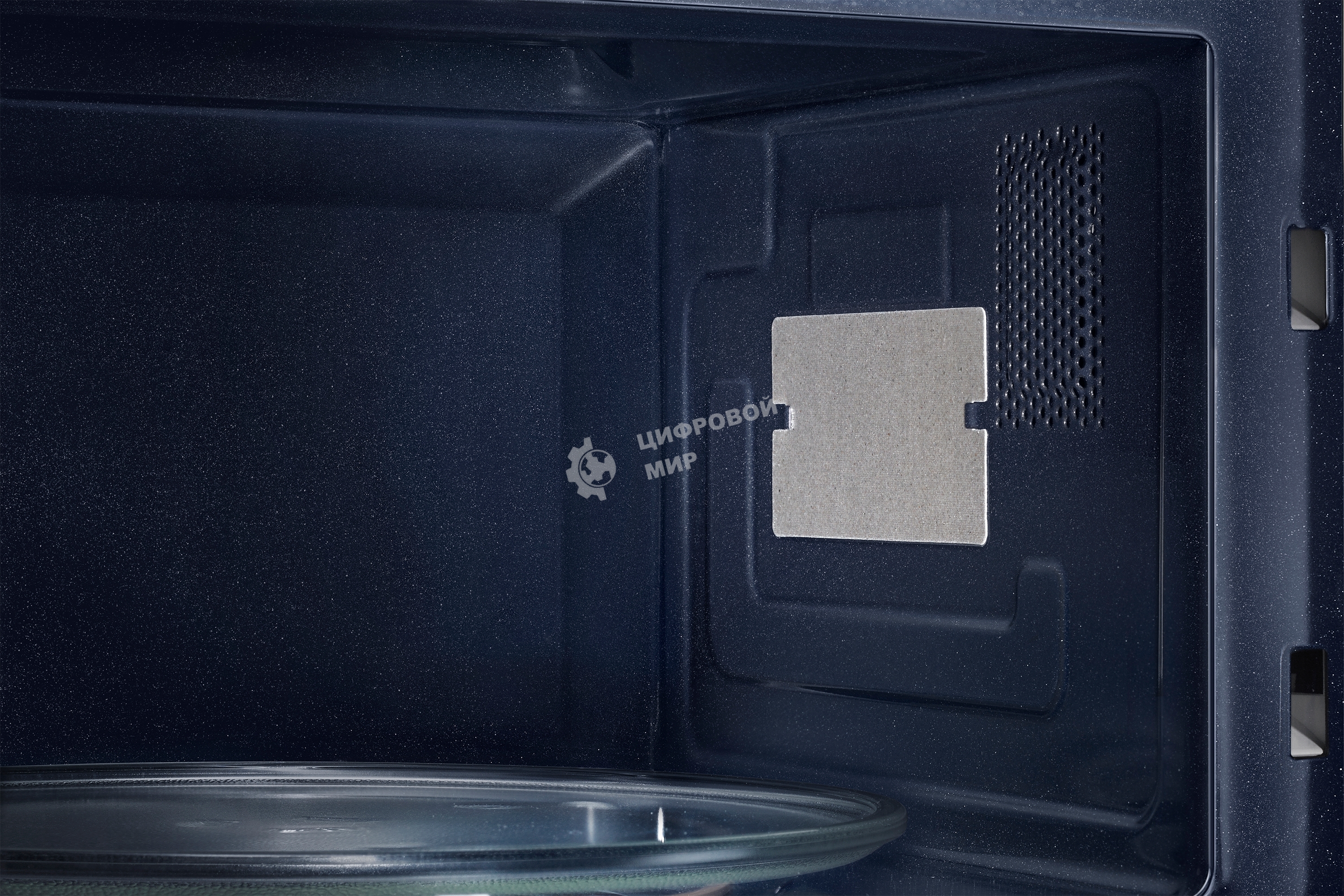 Микроволновая печь Samsung MS23K3614AK черный, 23 л, 800 Вт, переключатели - поворотный механизм