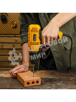 Дрель-шуруповерт Deko DKSD500W, 500 Вт, 28 Нм, щеточный