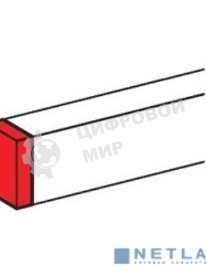 Заглушка торцевая для кабель-каналов 80х35мм, 80х50мм LEGRAND 010722