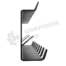 Держатель-органайзер Rexant торцевых головок, настенный, черный