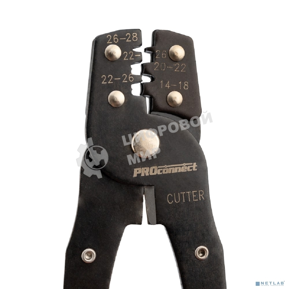Кримпер PROconnect HT-202A для обжима автоклемм 0.35-6.0 мм²