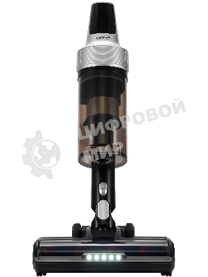 Пылесос вертикальный Vitek VT-CLS01LIGHT темно-серый/серебристый, питание от аккумулятора, 250 Вт, уборка сухая, пылесборник 0.55 л