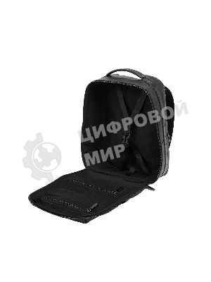 Рюкзак мужской The Bridge Ludovico 063126LZ/7R черный натур.кожа