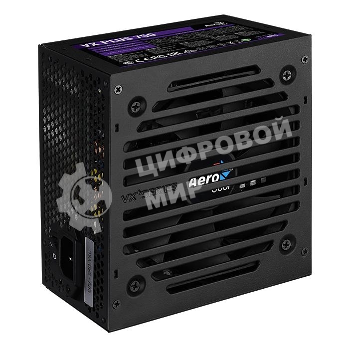 Блок питания Aerocool/Formula VX-750 PLUS, 750Вт 120мм, черный