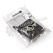 Вентилятор для корпуса ExeGate ExtraPower EP08025SM черный, 80 мм, 2500 об/мин, 25.5 дБ, 2 pin