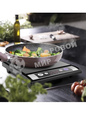 Плита электрическая Kitfort КТ-107 черный (настольная)