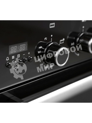 Плита газовая Gefest ПГ 6700-04 черный, конфорок 4 шт, духовка 52 л, 60 см x 85 см x 60 см