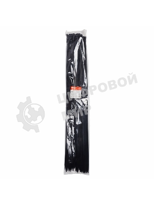 Хомут-стяжка кабельная нейлоновая Rexant 920 x9,0 мм, черная, упаковка 100 шт.