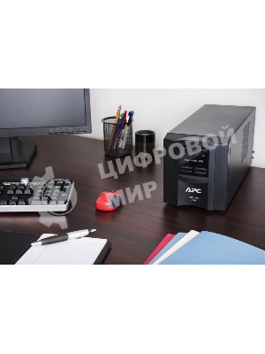 Источник бесперебойного питания APC Smart-UPS SMT750IC/750 ВА/500 Вт/6xIEC 320 C13 (компьютерный)