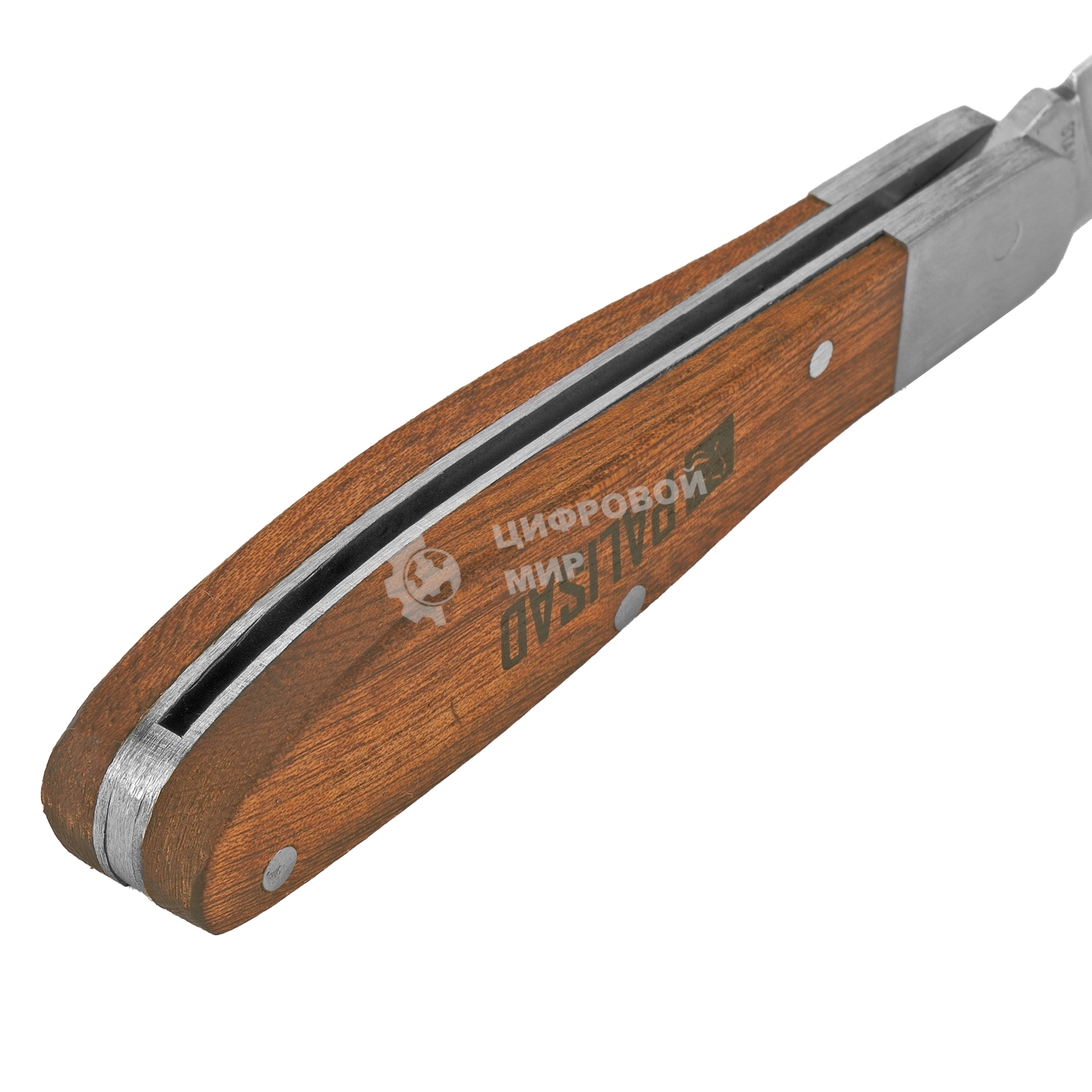 Нож Palisad садовый 173 мм складной копулировочный дерев. ручка