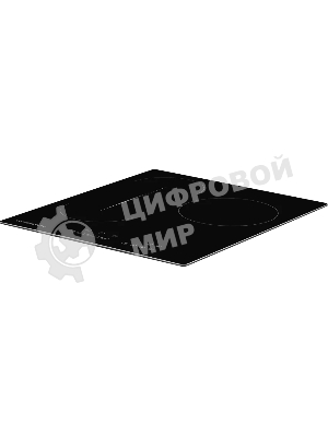 Встраиваемые электрические панели Kuppersberg ECO 411 45 см, стеклокерамика, Hi-Light, черный