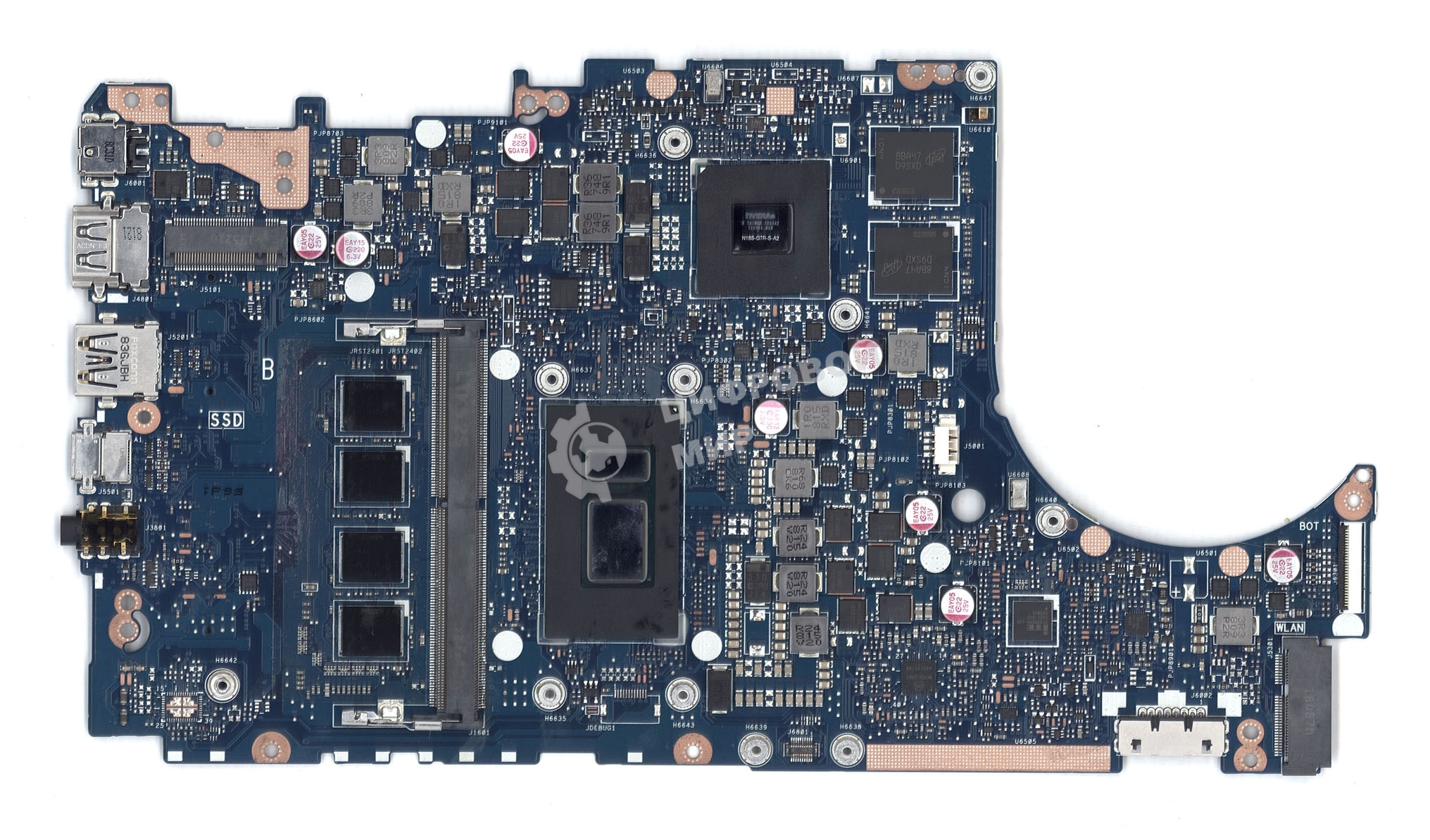 Материнская плата для Asus TP410UF 4G/I7-8550U 90NB0IS0-R00070