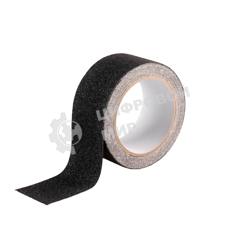 Лента противоскользящая самоклеящаяся, 50 мм х 5 м, черная Rexant