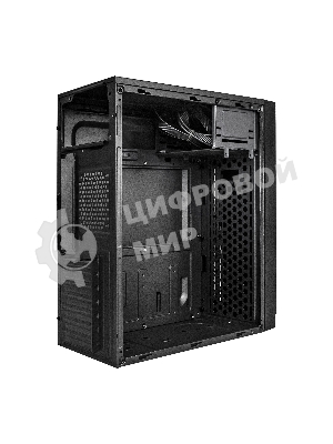 Компьютерный корпус Miditower ExeGate AA-442U2 (ATX, без БП, 1хUSB+2хUSB 3.0, аудио, черный)