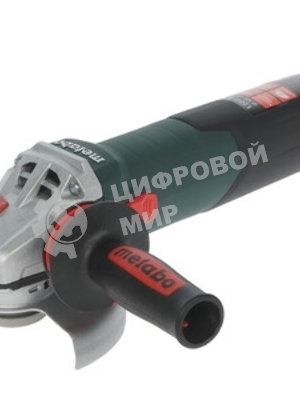 Угловая шлифовальная машина Metabo WE 15-125 Quick 1550вт, 125мм, 3.5Нм,эл-ка, 11000 об/мин, кейс, вес 2.5 кг