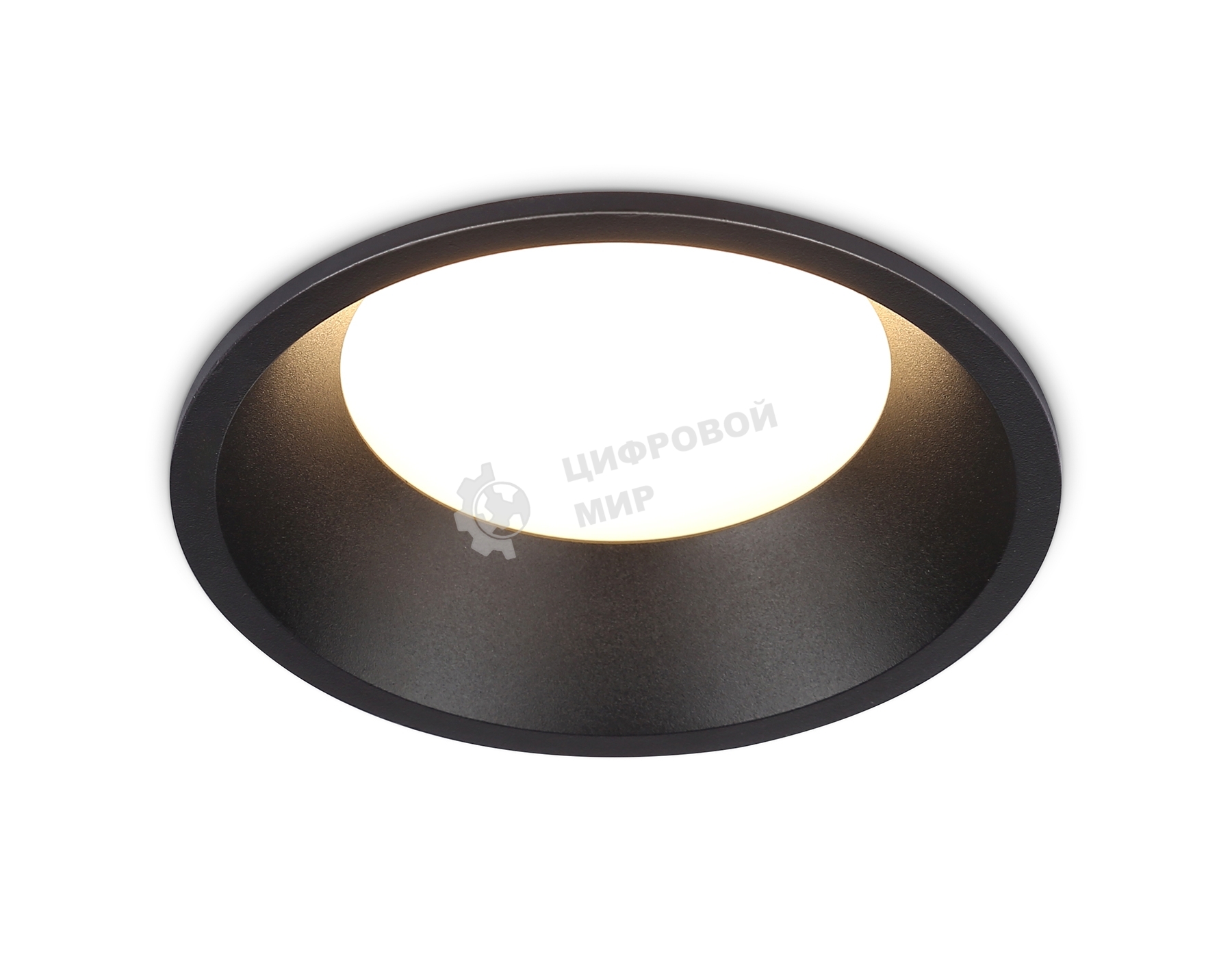 Светильник Ambrella light TN51814 BK черный GX53 max 15W D105*36