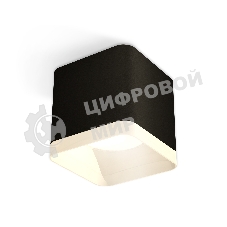 Светильник Ambrella Light XS7806040 SBK/FR черный песок/белый матовый MR16 GU5.3 (C7806, N7755)