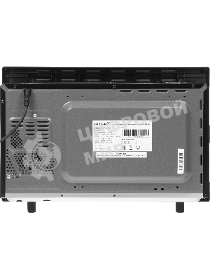 Встраиваемая микроволновая печь Vitek VBMW 2540 BG черный, 25 л, 850 Вт, переключатели - кнопки, поворотный механизм