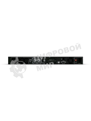Источник бесперебойного питания CyberPower PR1000ELCDRT1U/1000 ВА/800 Вт/USB/RS-232/EPO/SNMPslot/6 x IEC 320 C13 (компьютерная)
