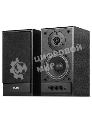 Акустическая система SVEN SPS-702 2.0 черный 40Вт