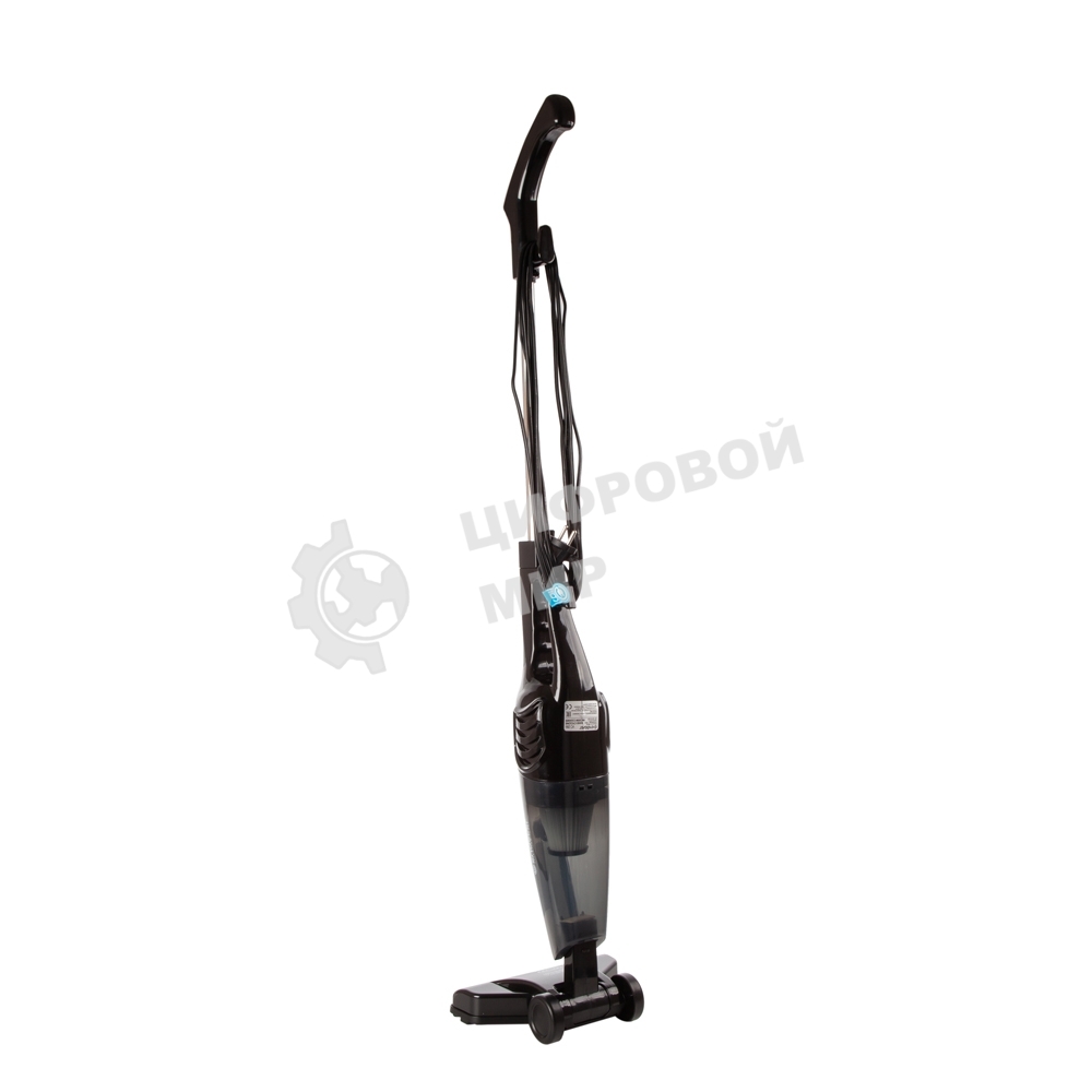 Пылесос вертикальный Endever VC-286 серый, питание от сети, 100 Вт, уборка сухая, пылесборник 1.9 л