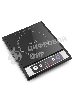 Плита электрическая Kitfort КТ-107 черный (настольная)